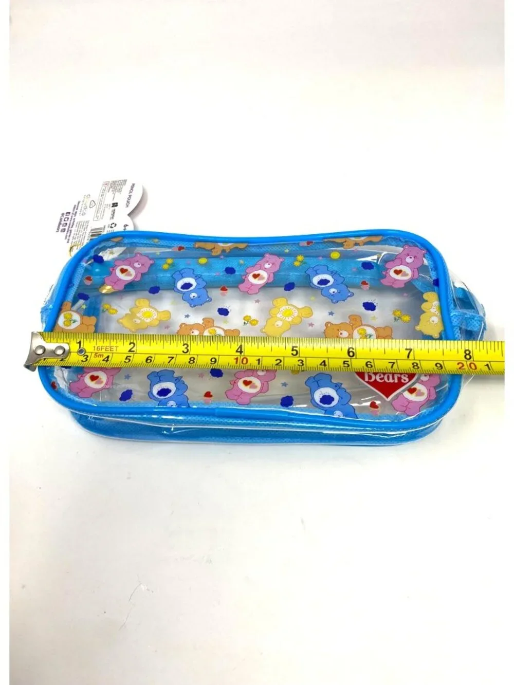 Target Care Bears Clear Pencil Pen Pouch Pastel Organization Makeup Storage